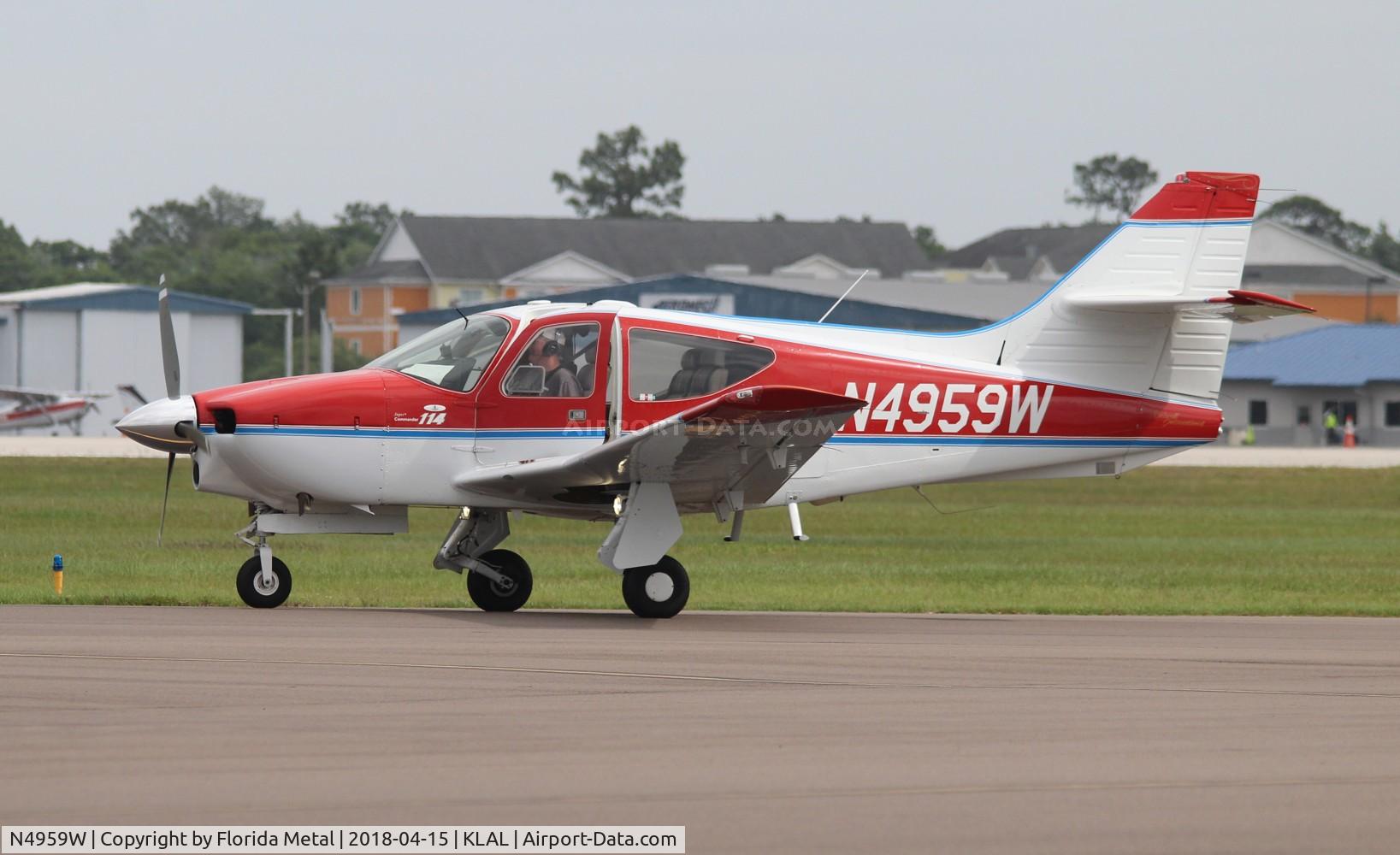 N4959W, 1977 Rockwell International 114 Commander C/N 14279, Rockwell 114