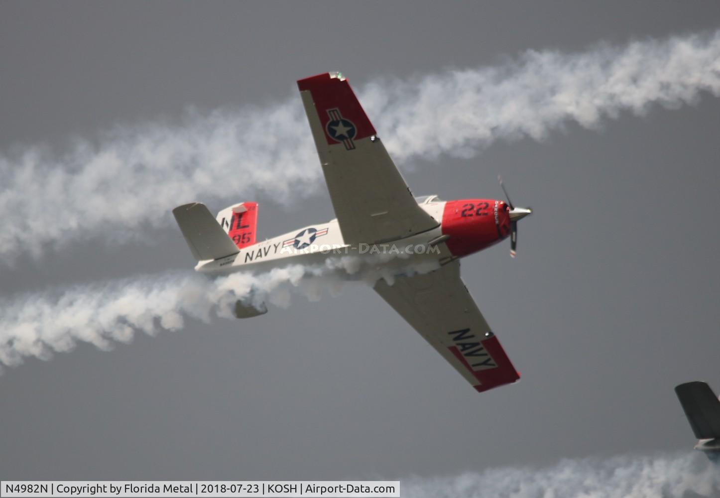 N4982N, Beech (CCF) T-34A (A45) Mentor C/N CCF34-64, T-34A