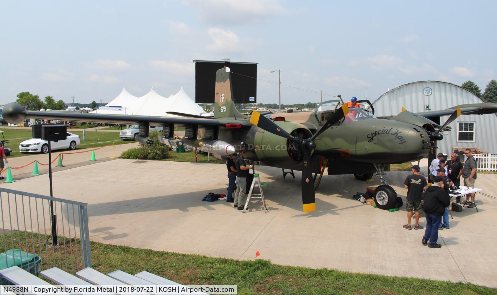 N4988N, 1964 Douglas-On Mark B-26K Counter Invader C/N 27477 (was 44-34198), B-26K