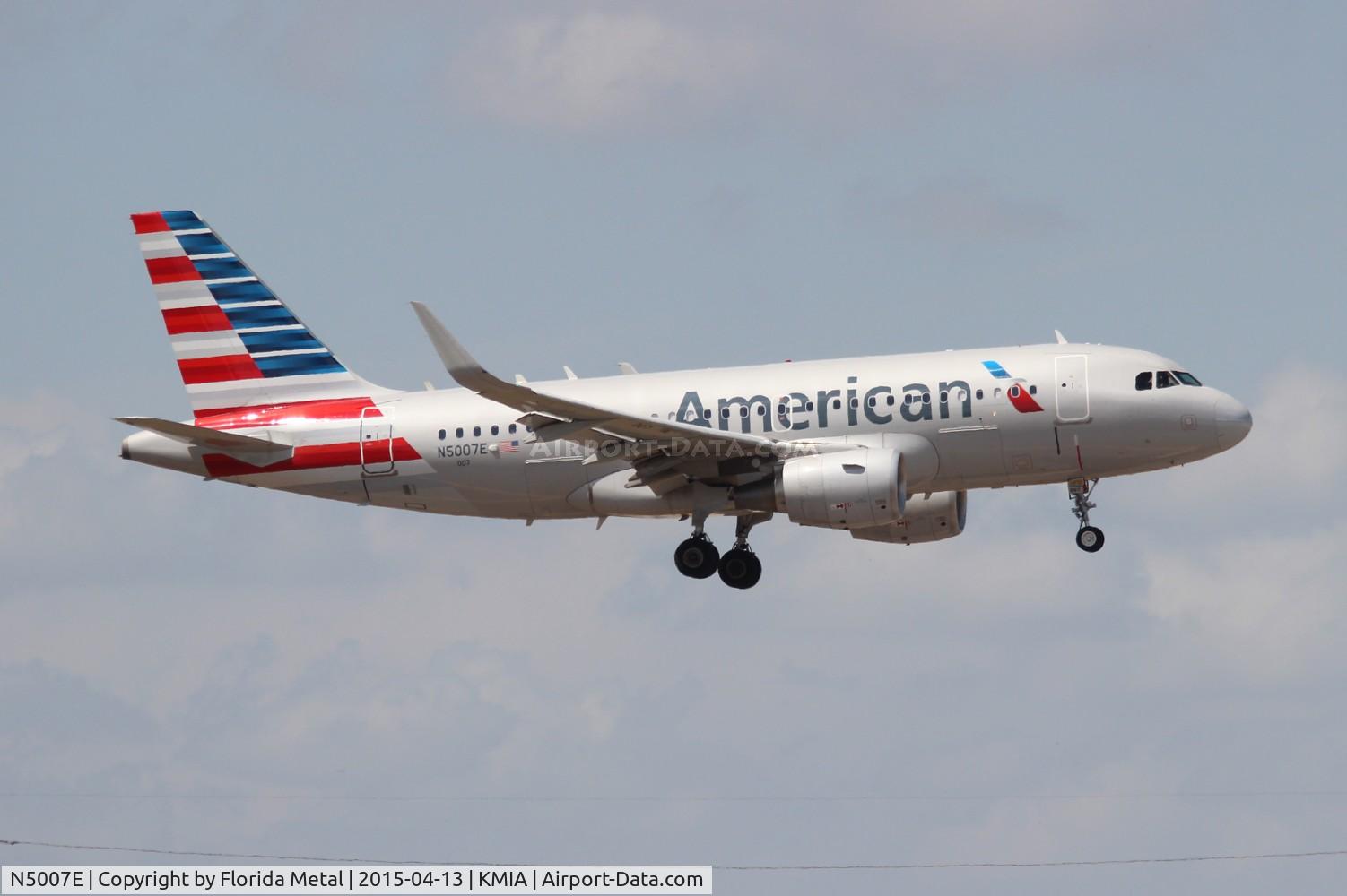 N5007E, 2013 Airbus A319-112 C/N 5781, American