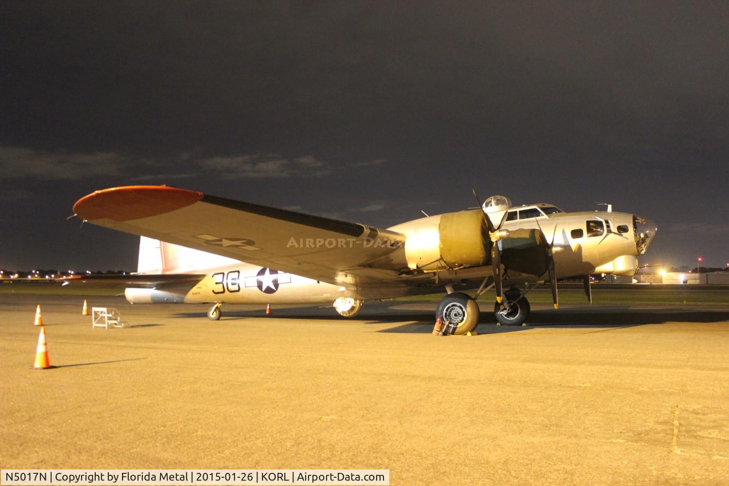 N5017N, 1944 Lockheed/Vega (Boeing) B-17G-105-VE Flying Fortress C/N 8649, Aluminum Overcast