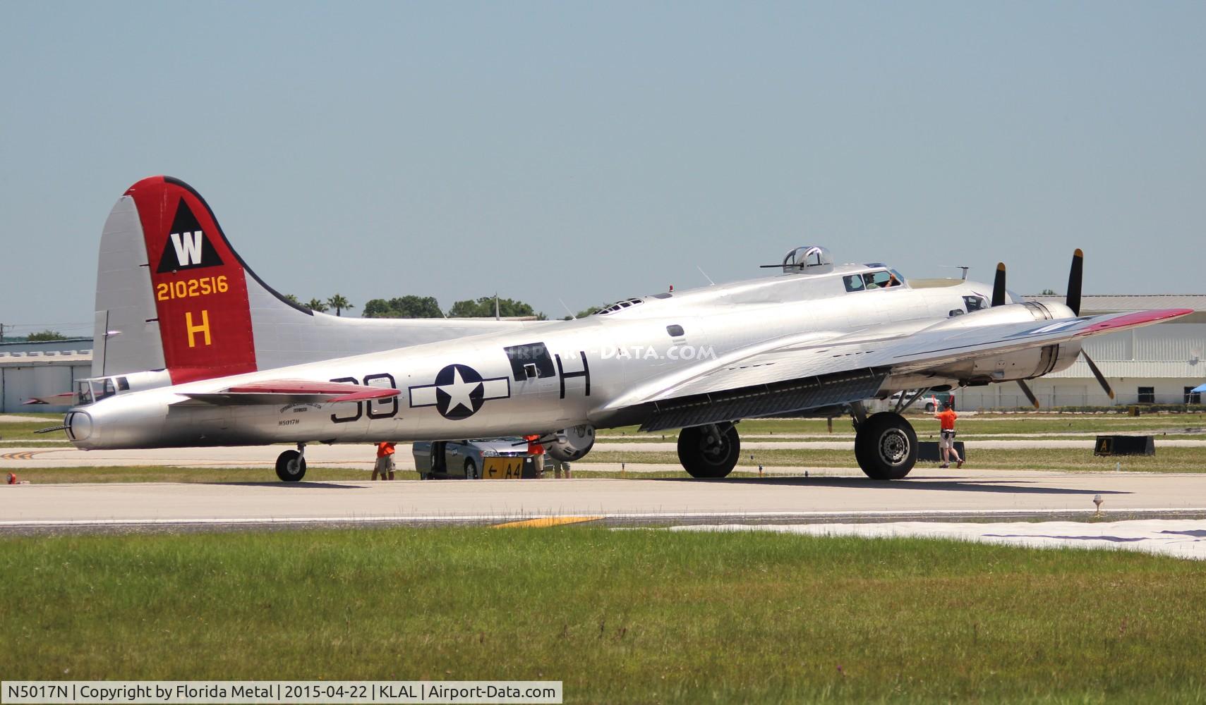N5017N, 1944 Lockheed/Vega (Boeing) B-17G-105-VE Flying Fortress C/N 8649, Aluminum Overcast