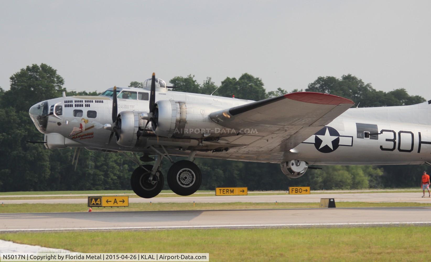 N5017N, 1944 Lockheed/Vega (Boeing) B-17G-105-VE Flying Fortress C/N 8649, Aluminum Overcast