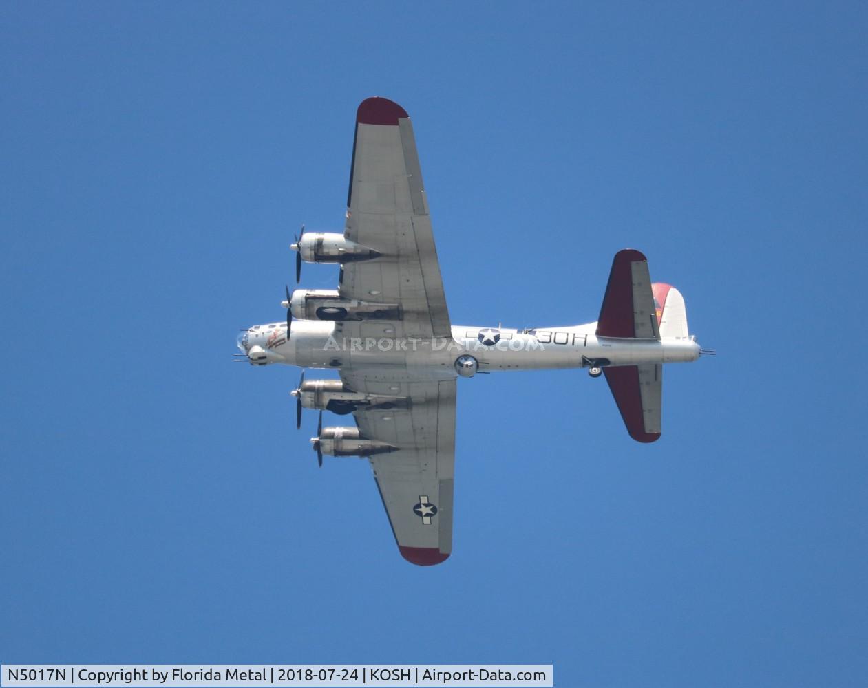 N5017N, 1944 Lockheed/Vega (Boeing) B-17G-105-VE Flying Fortress C/N 8649, Aluminum Overcast