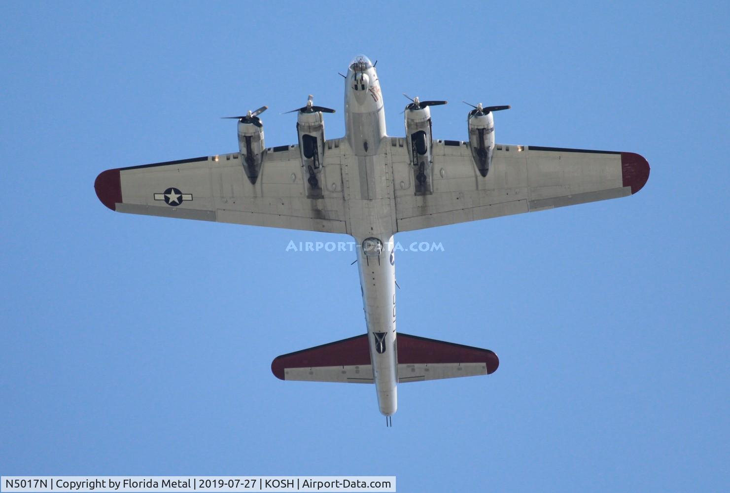 N5017N, 1944 Lockheed/Vega (Boeing) B-17G-105-VE Flying Fortress C/N 8649, Aluminum Overcast