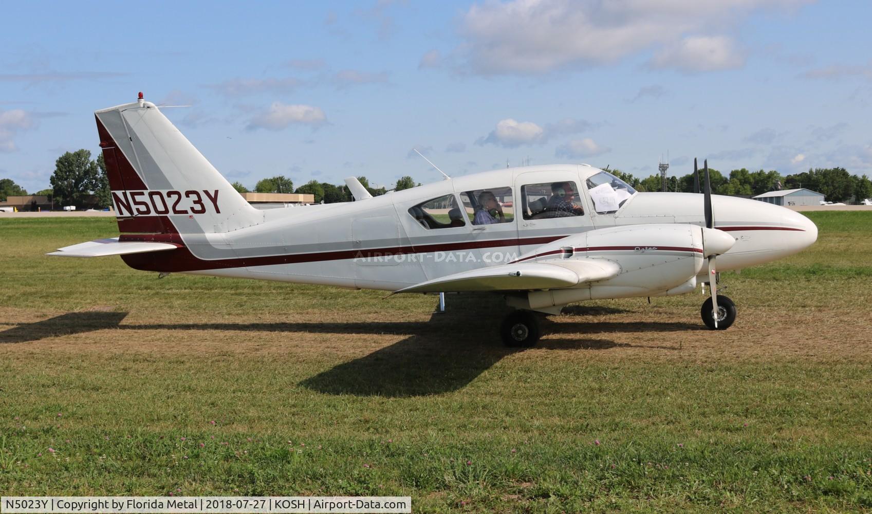 N5023Y, 1962 Piper PA-23-250 C/N 27-2027, PA-23
