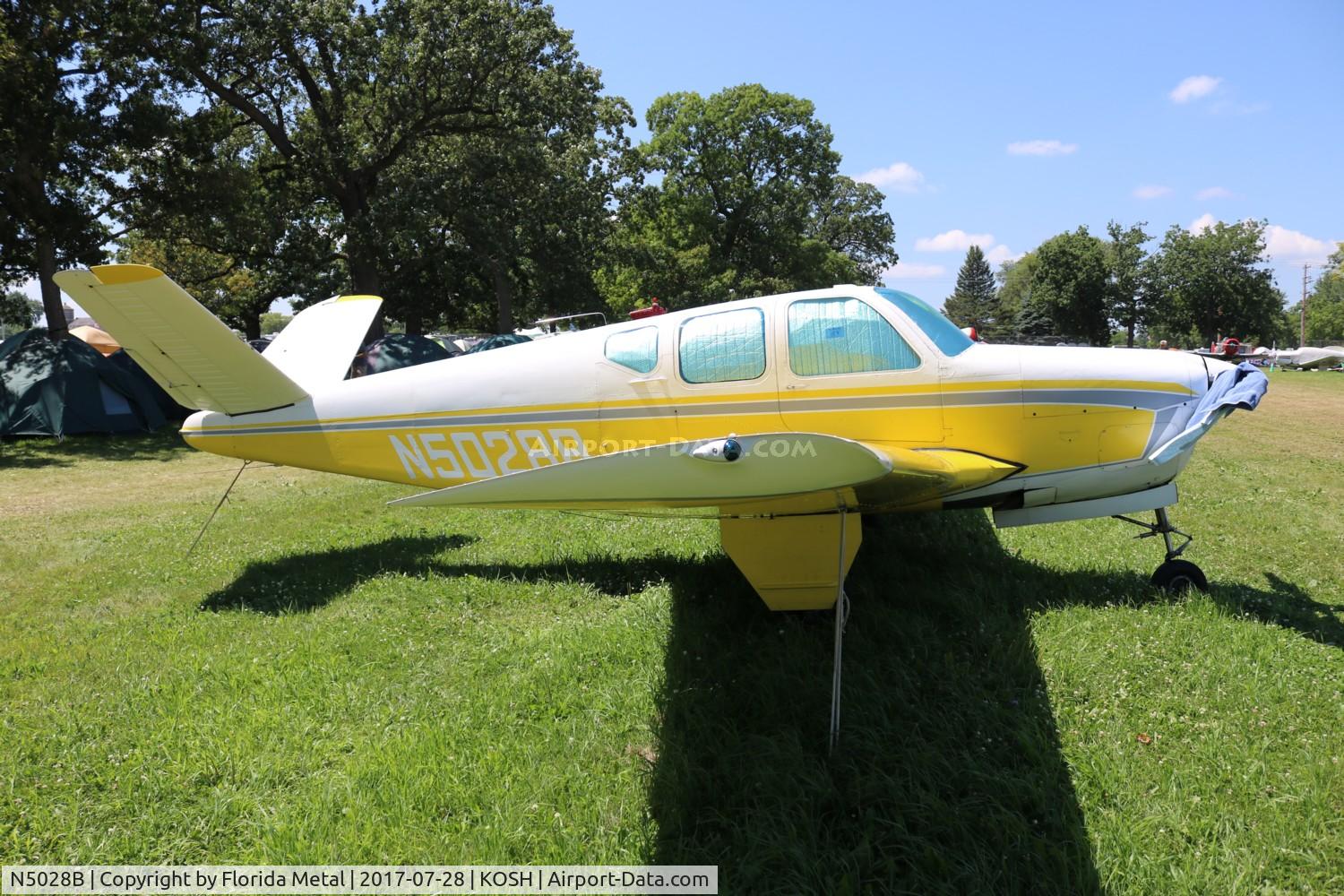 N5028B, 1955 Beech F35 Bonanza C/N D-4294, Bonanza 35
