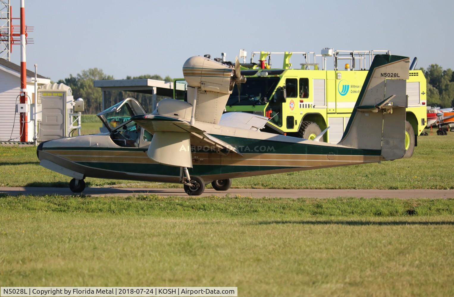 N5028L, 1971 Lake LA-4-200 Buccaneer C/N 485, Lake LA-4