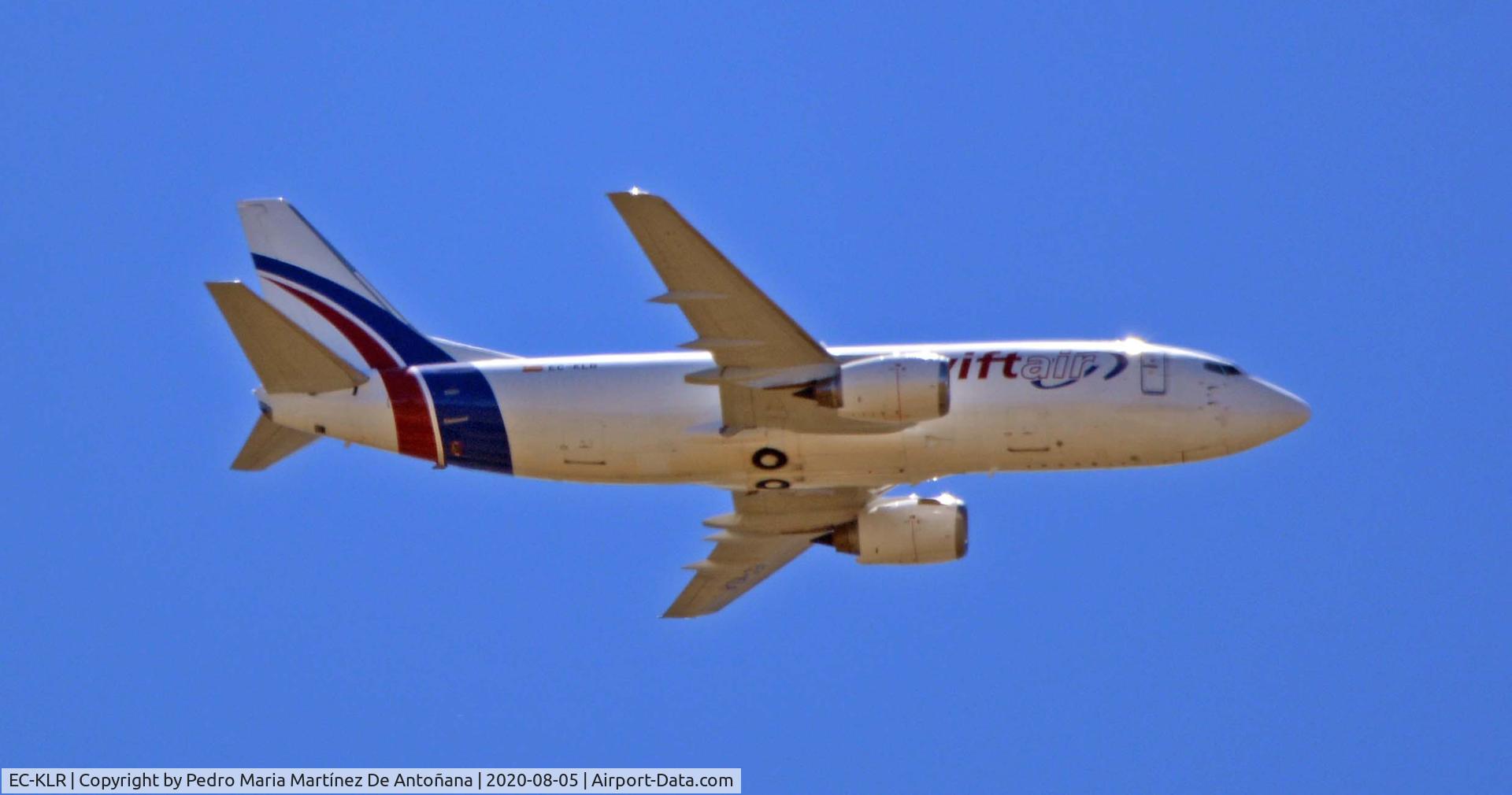 EC-KLR, 1987 Boeing 737-3Q8 C/N 23766, Ventas de Armentia - Condado de Treviño - España