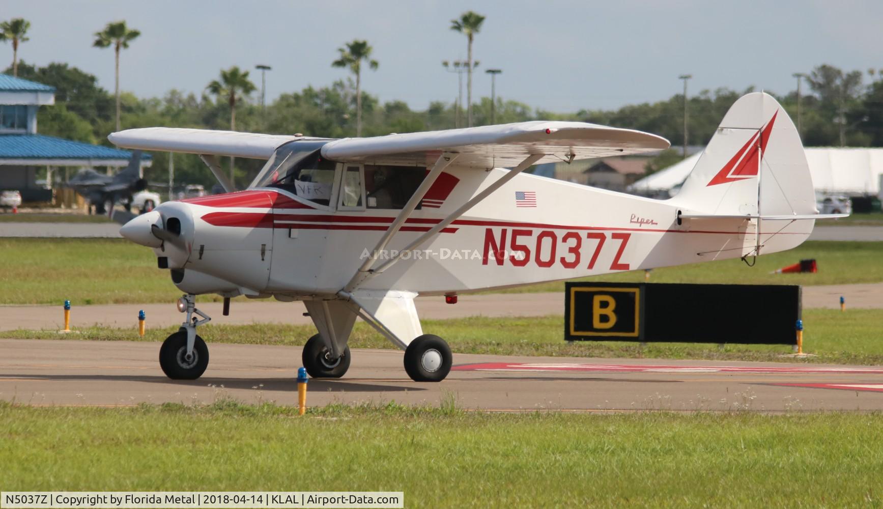 N5037Z, 1961 Piper PA-22-108 Colt C/N 22-8655, PA-22
