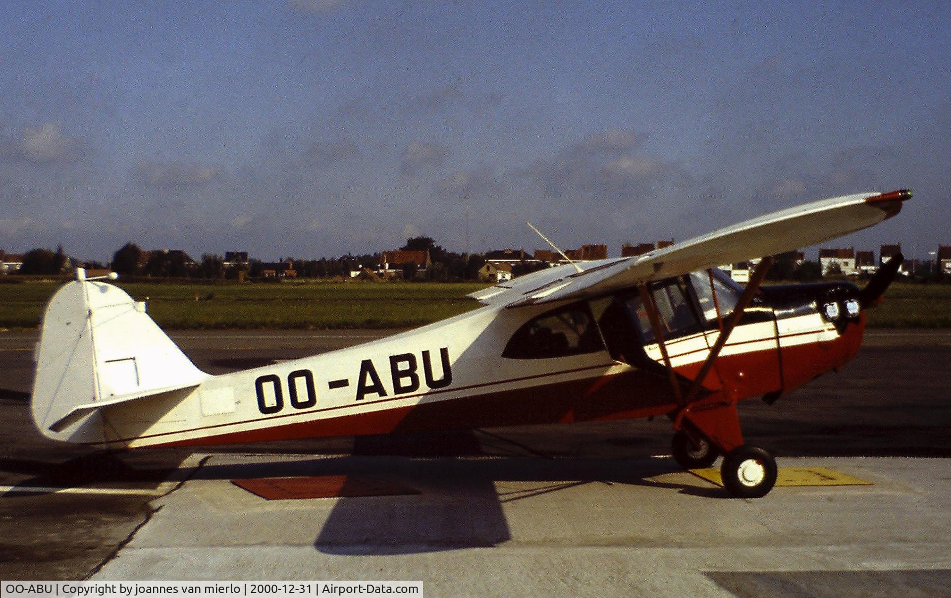 OO-ABU, 1947 Auster J-2 Arrow C/N 2375, scan slide