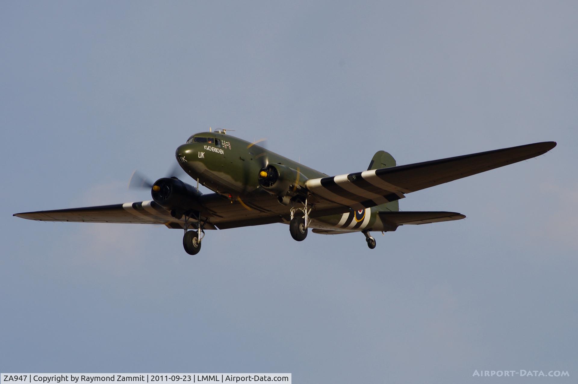 ZA947, 1943 Douglas C-47A-60-DL Dakota III C/N 10200, Douglas C47A ZA947 Royal Air Force