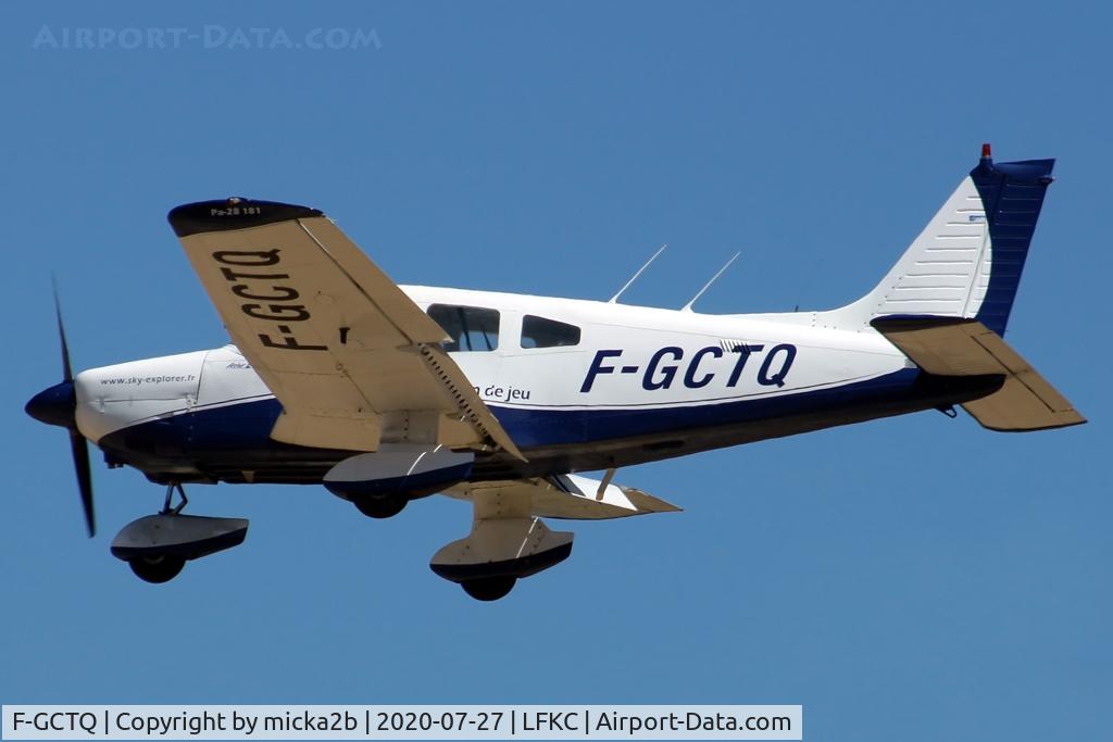 F-GCTQ, Piper PA-28-181 C/N 288090297, Landing