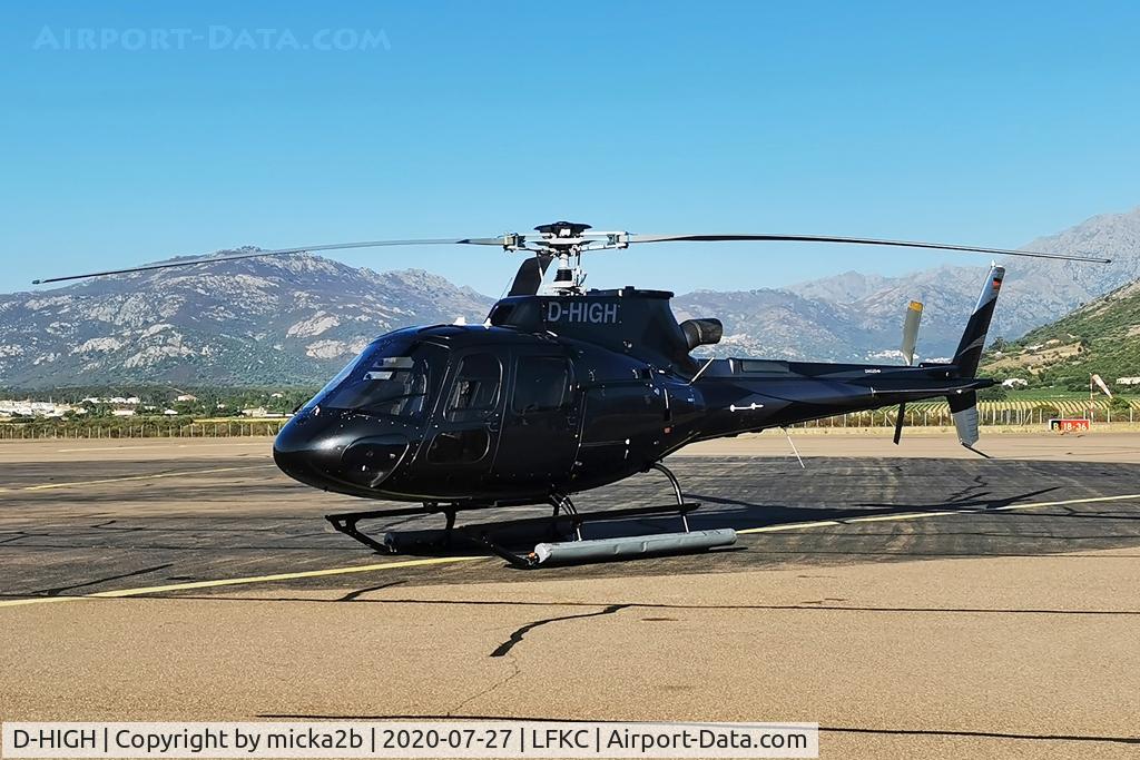 D-HIGH, 2017 Airbus Helicopters AS-350B-3 Ecureuil C/N 8377, Parked