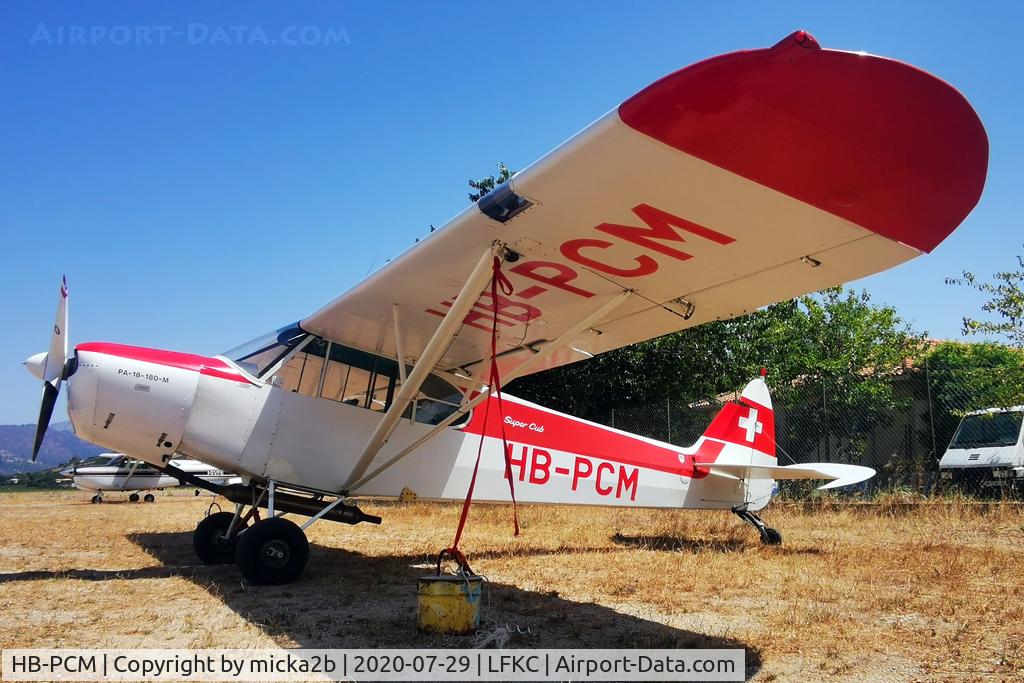HB-PCM, 1979 Piper PA-18 Super Cub C/N 18-7809037, Parked