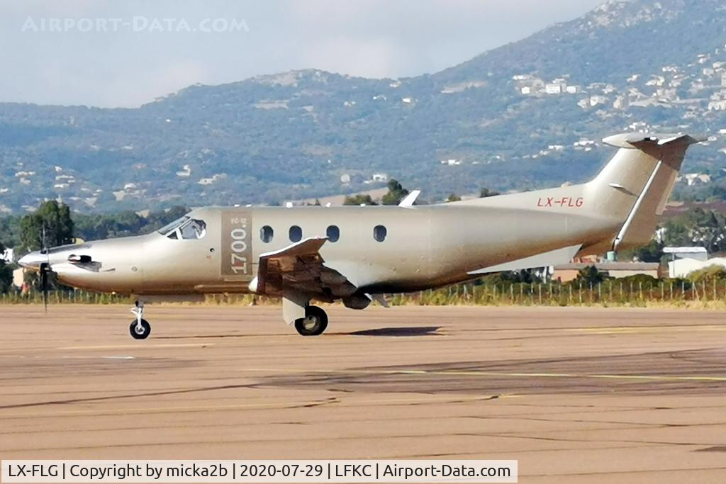 LX-FLG, 2019 Pilatus PC-12/47E C/N 1912, Taxiing