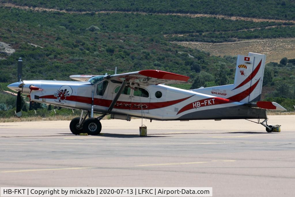 HB-FKT, 1991 Pilatus PC-6/B2-H4 C/N 876, Parked