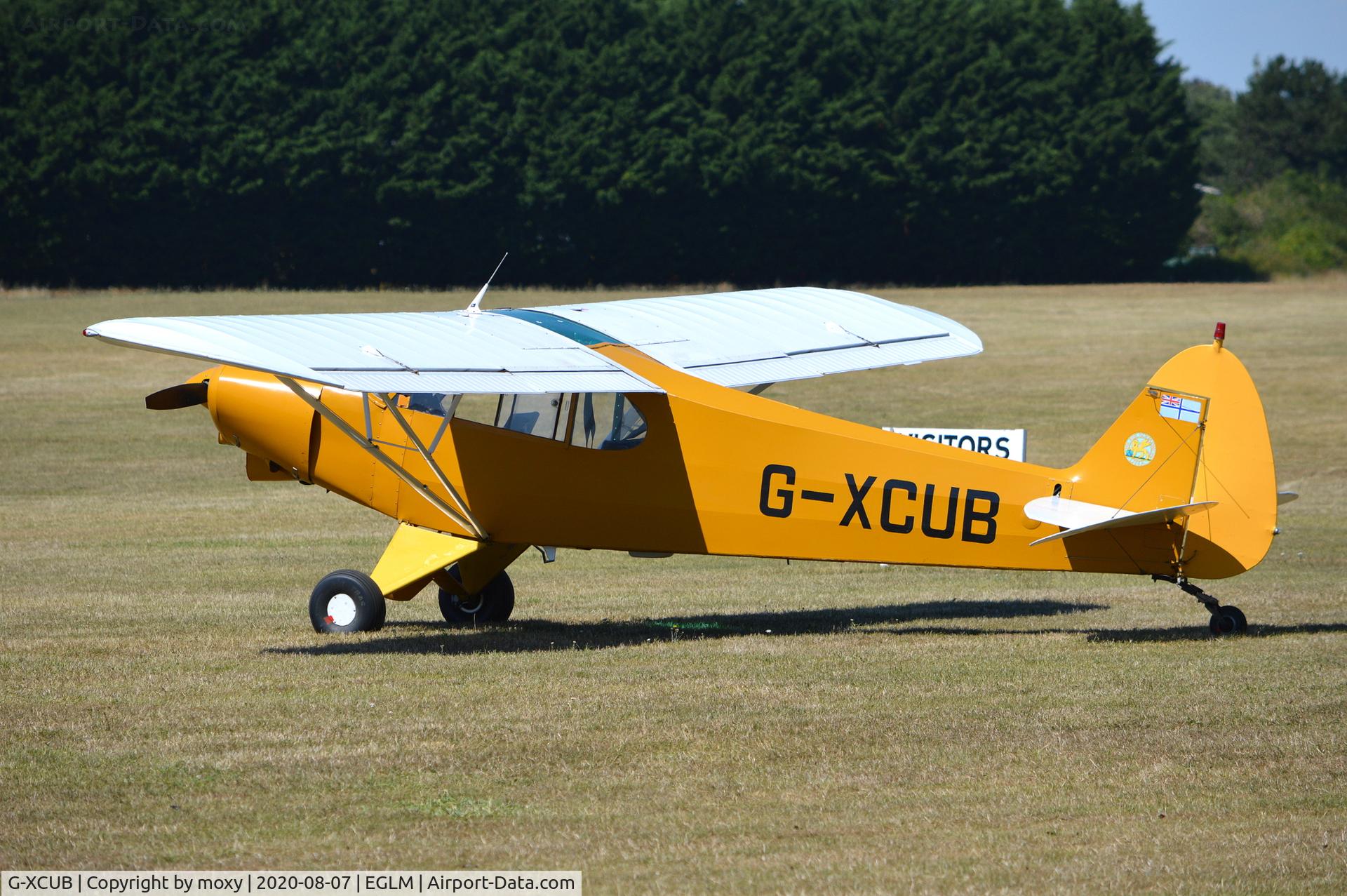 G-XCUB, 1981 Piper PA-18-150 Super Cub C/N 18-8109036, Piper PA-18-150 Super Cub at White Waltham.