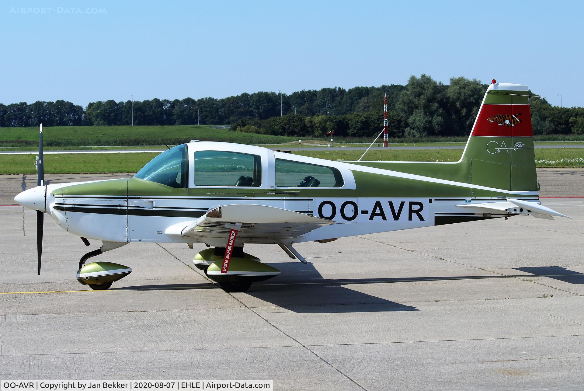OO-AVR, 1979 Gulfstream American AA-5B Tiger C/N AA5B-1165, Lelystad Airport