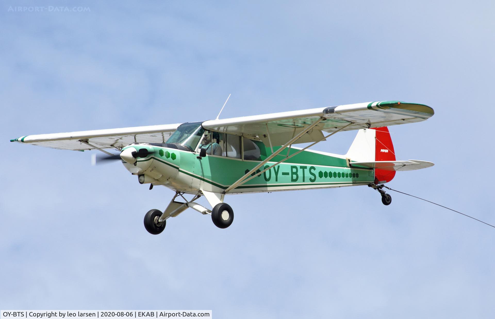 OY-BTS, 1977 Piper PA-18-150 Super Cub C/N 18-7709065, Arnborg 6.8.2020