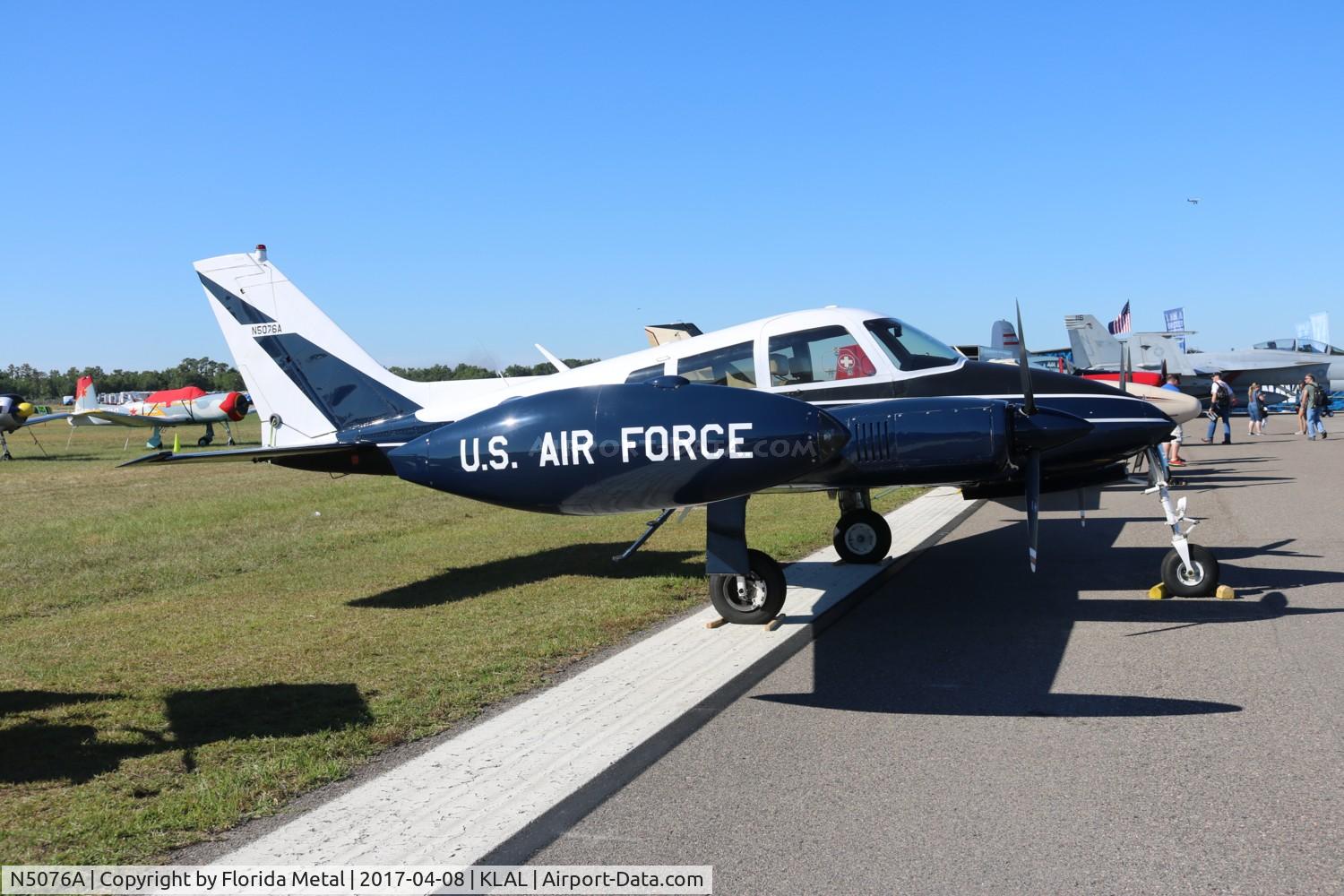 N5076A, 1961 Cessna U-3B (310M) C/N 310M-0018, U-3B Blue Canoe