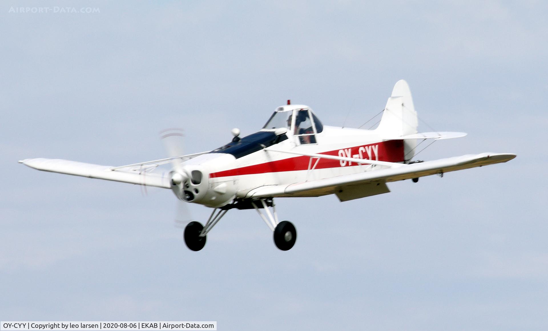 OY-CYY, 1966 Piper PA-25-235 C/N 25-4018, Arnborg 6.8.2020