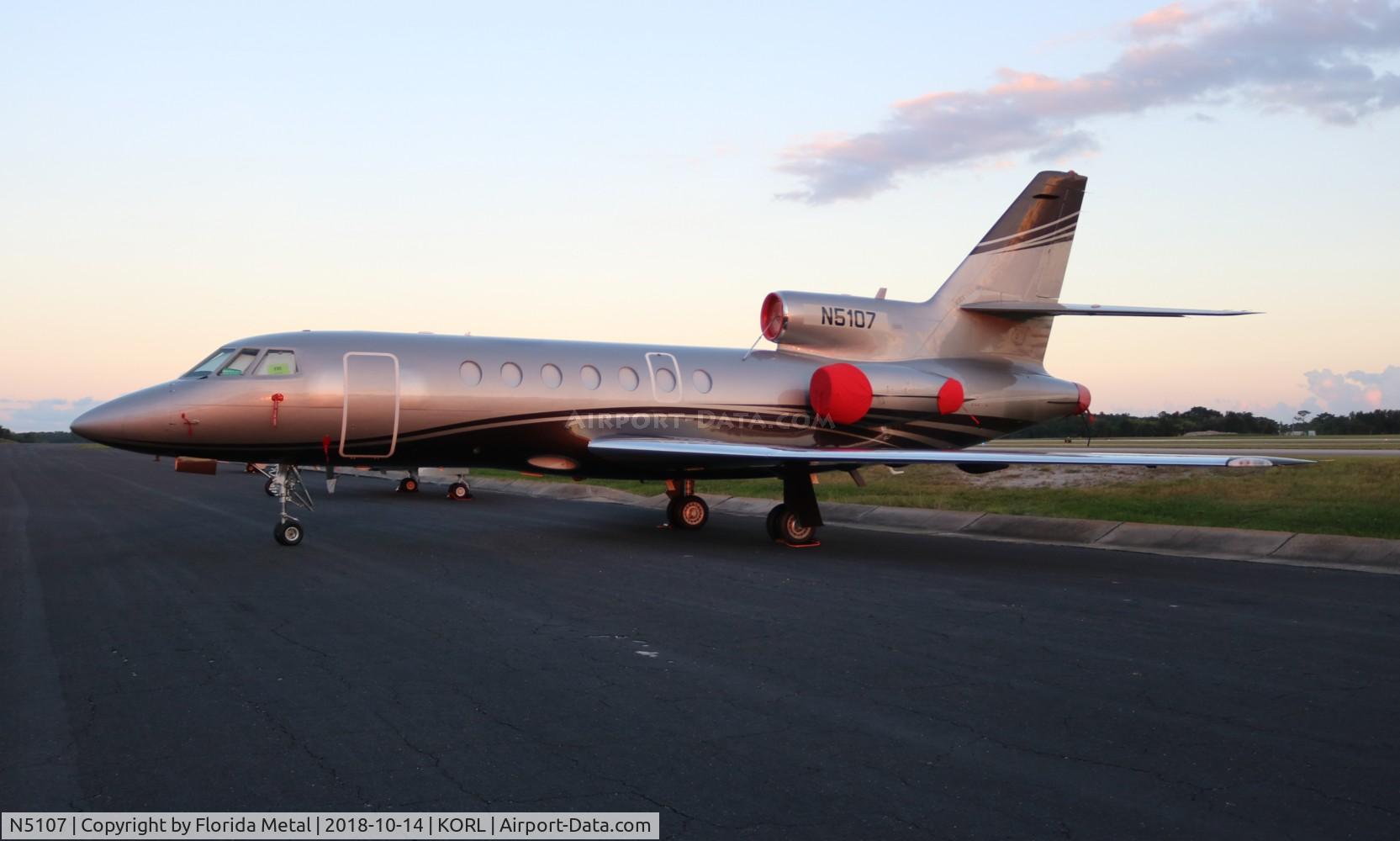 N5107, 1982 Dassault-Breguet Falcon 50 C/N 109, Falcon 50