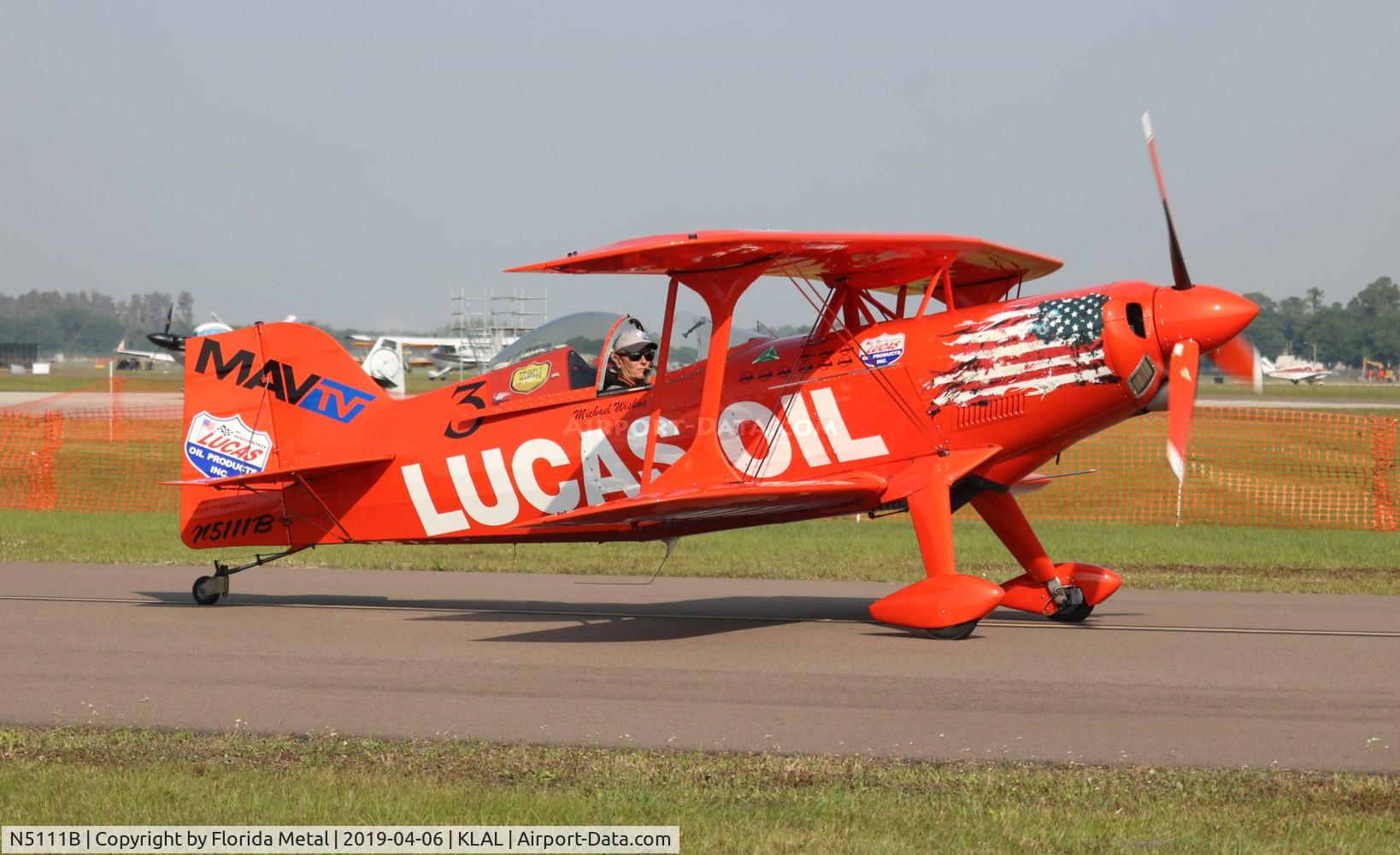 N5111B, 1998 Pitts S-1-11B Super Stinker C/N 4003, Pitts S-1