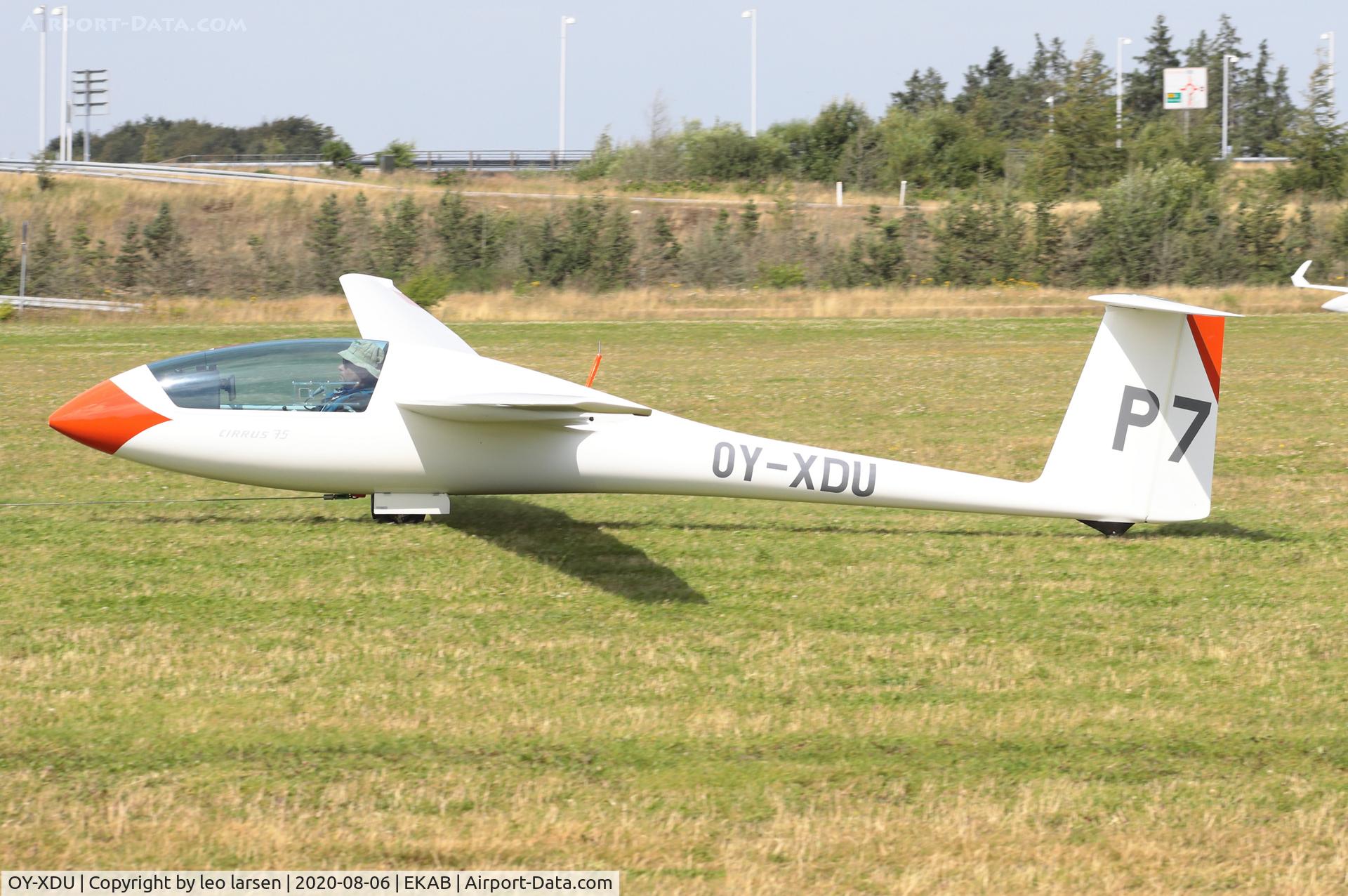 OY-XDU, 1976 Schempp-Hirth Standard Cirrus B C/N 634, Arnborg 6.8.2020