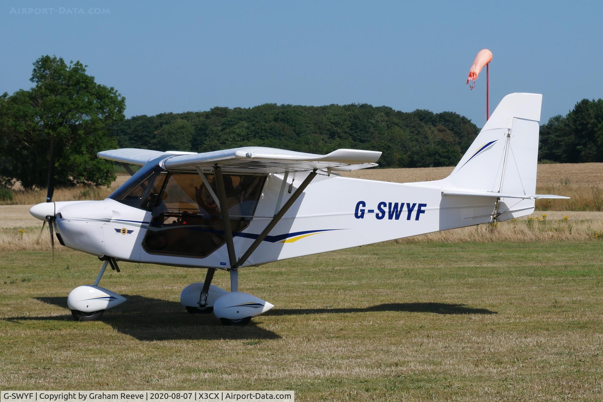 G-SWYF, 2017 Best Off Skyranger Swift 912(1) C/N BMAA/HB/698, Departing from Northrepps.