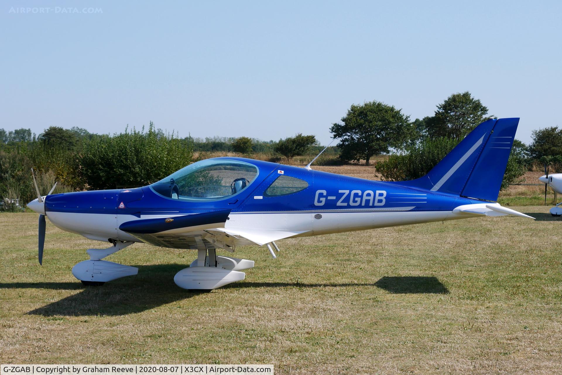 G-ZGAB, 2017 BRM Aero Bristell NG5 Speed Wing C/N LAA 385-15392, Parked at Northrepps.