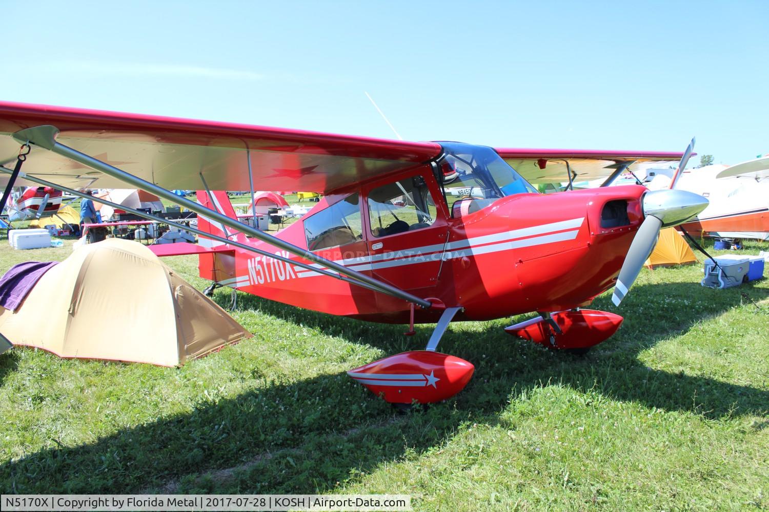 N5170X, 1969 Champion 7ECA Citabria C/N 677, Champion 7ECA