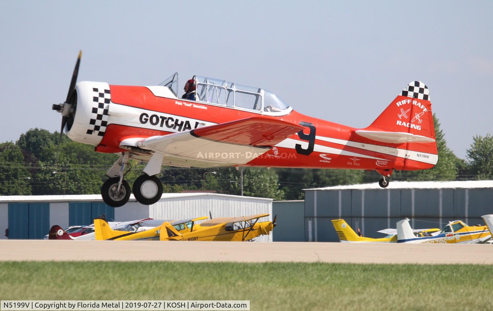 N5199V, 1960 North American SNJ-5 Texan C/N 43875, SNJ-5