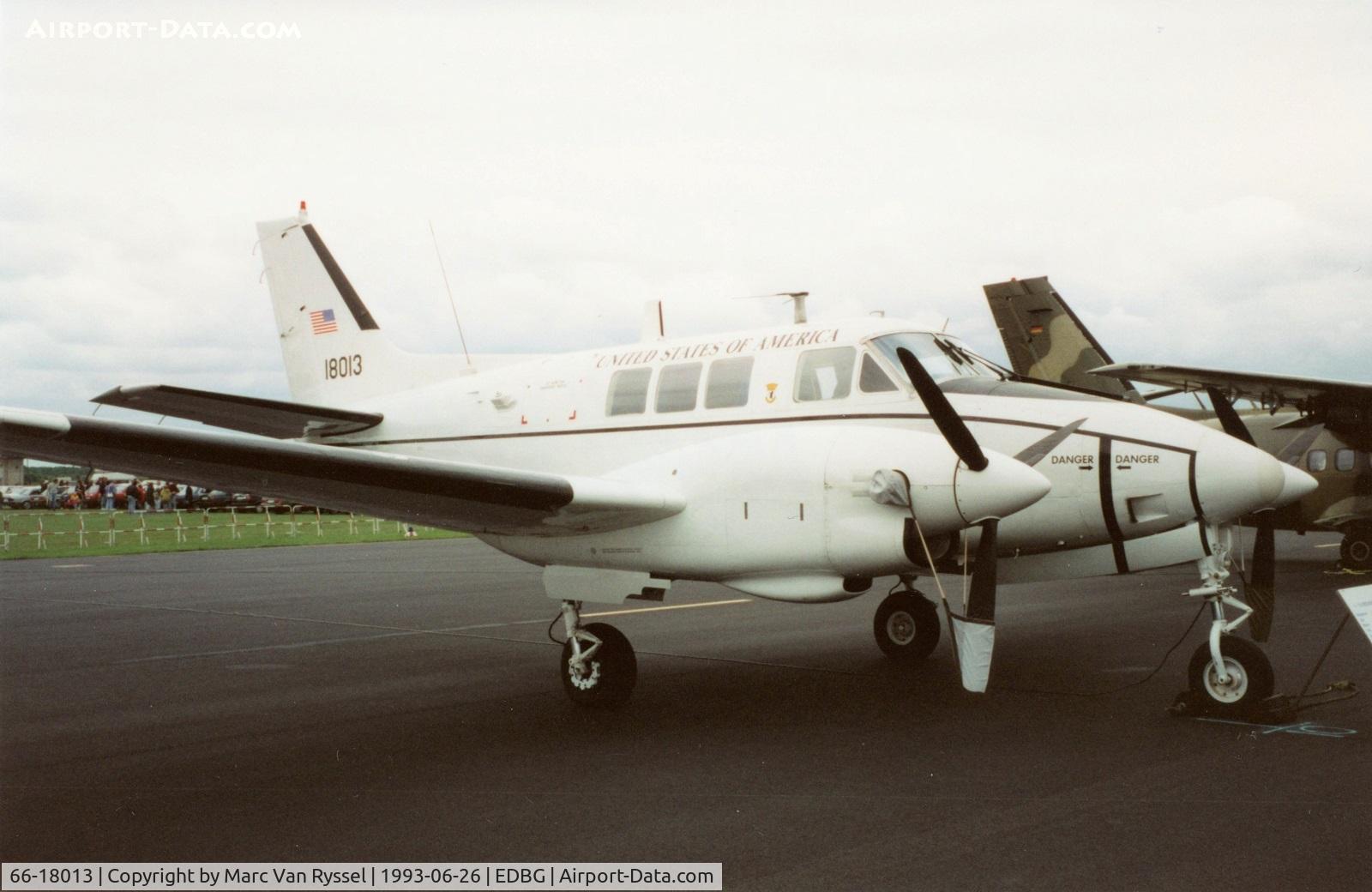 66-18013, 1966 Beech U-21A Ute C/N LM-14, Farewell Days at Berlin Gatow in 1993.