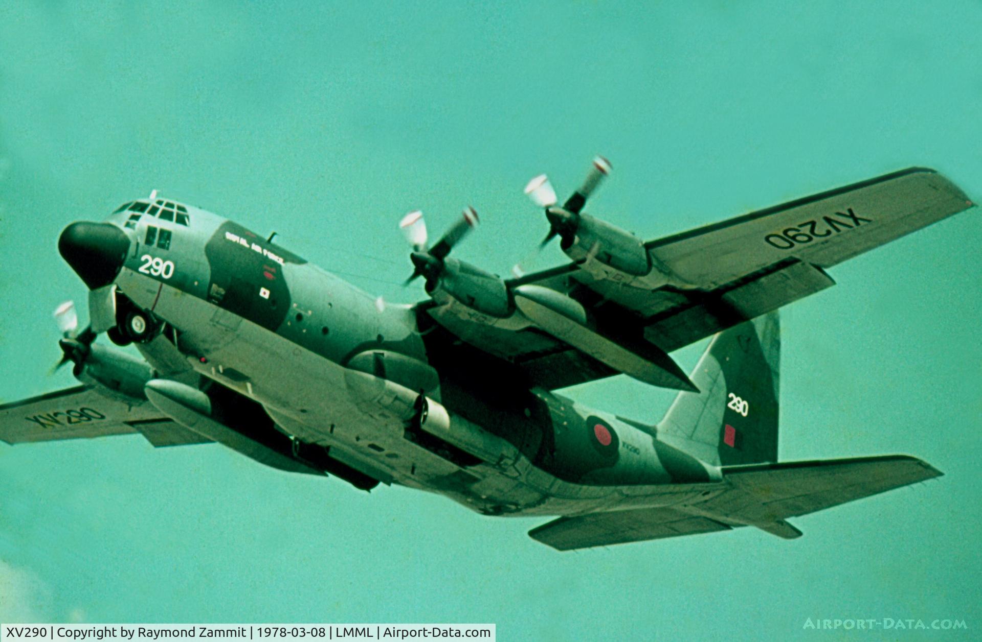 XV290, 1967 Lockheed C-130K Hercules C.3 C/N 382-4254, Lockheed C-130H Hercules XV290 Royal Air Force