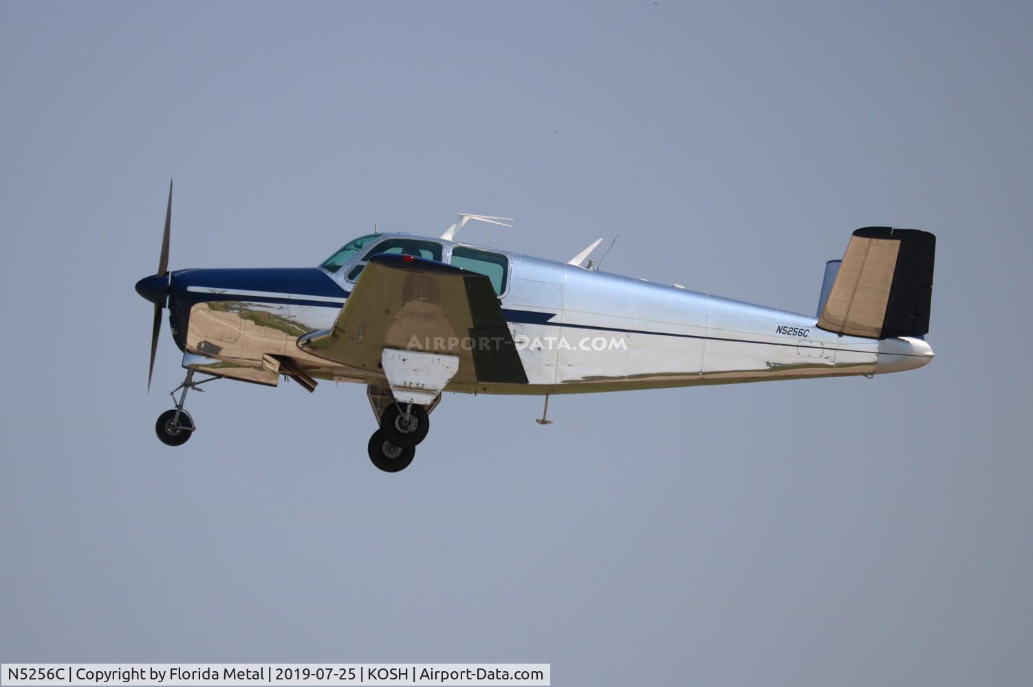 N5256C, 1950 Beech B35 C/N D-2648, Bonanza 35