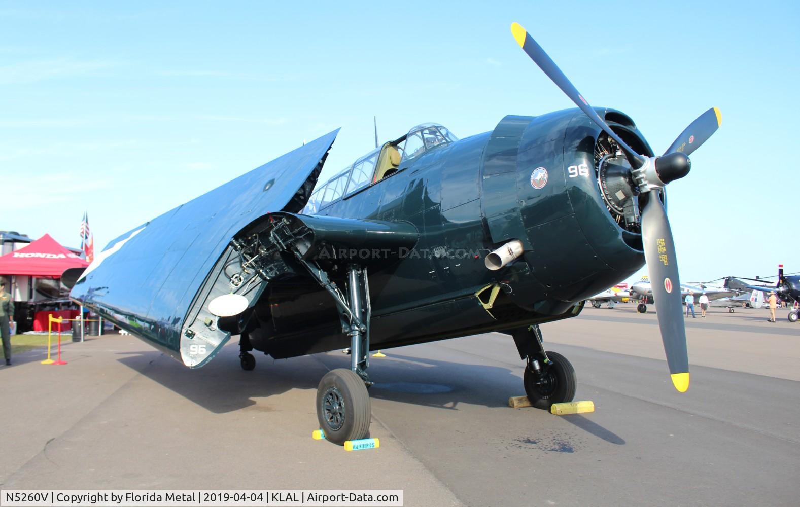 N5260V, 1945 Grumman TBM-3E Avenger C/N 4631 (Bu91726), Avenger
