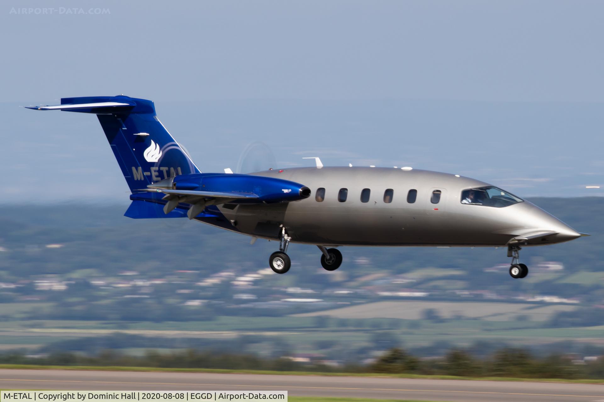 M-ETAL, 2009 Piaggio P-180 Avanti II C/N 1194, BRS 08-08-20