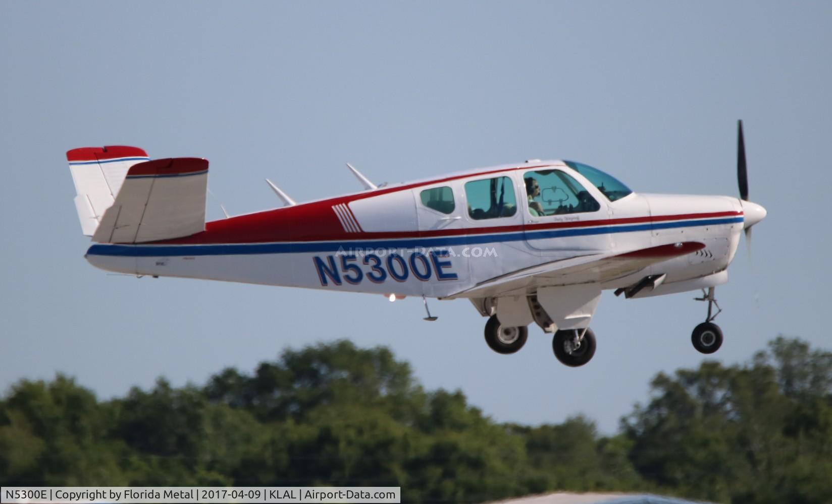 N5300E, 1958 Beech K35 Bonanza C/N D-5765, Bonanza 35