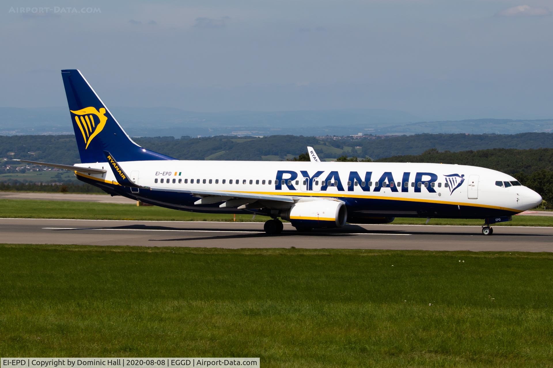EI-EPD, 2011 Boeing 737-8AS C/N 40310, BRS 08-08-20