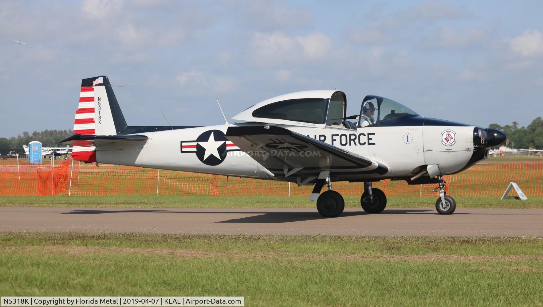 N5318K, 1950 Ryan Navion B C/N NAV-4-2218B, Navion B