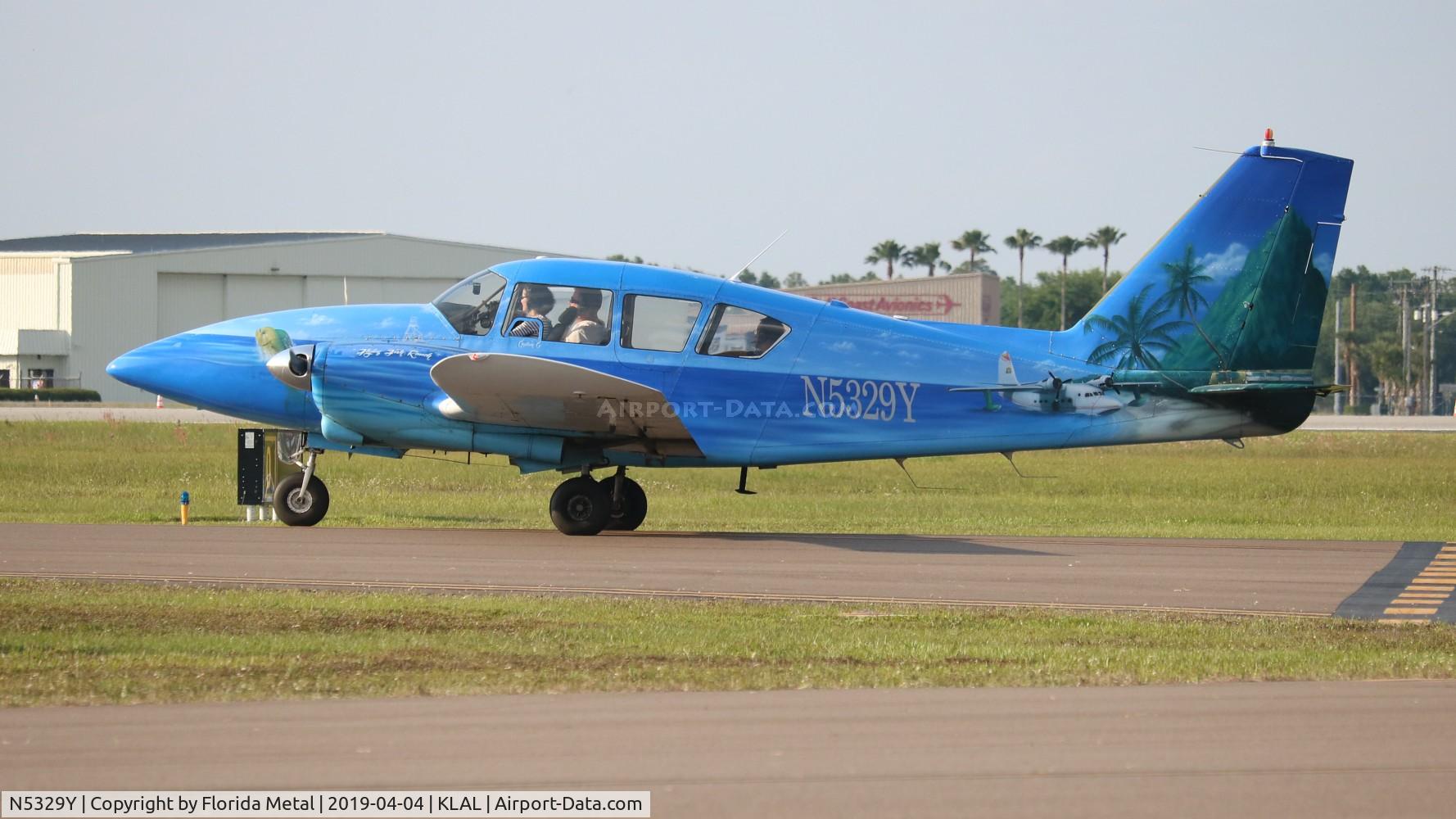 N5329Y, 1963 Piper PA-23-250 Aztec C/N 27-2406, PA-23