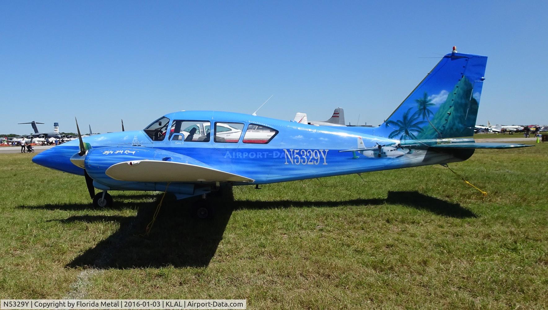 N5329Y, 1963 Piper PA-23-250 Aztec C/N 27-2406, PA-23