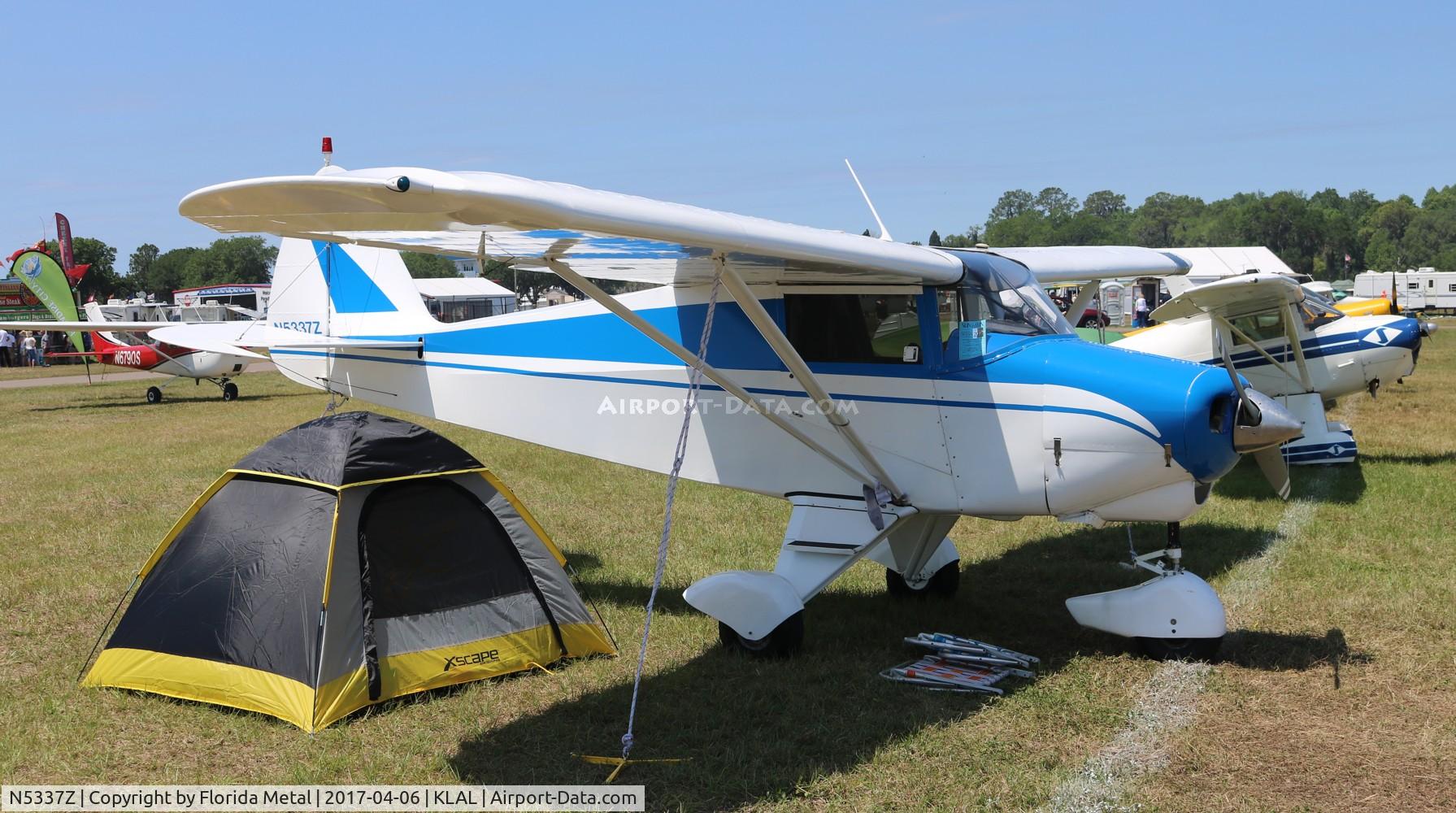 N5337Z, 1961 Piper PA-22-108 Colt C/N 22-9047, PA-22