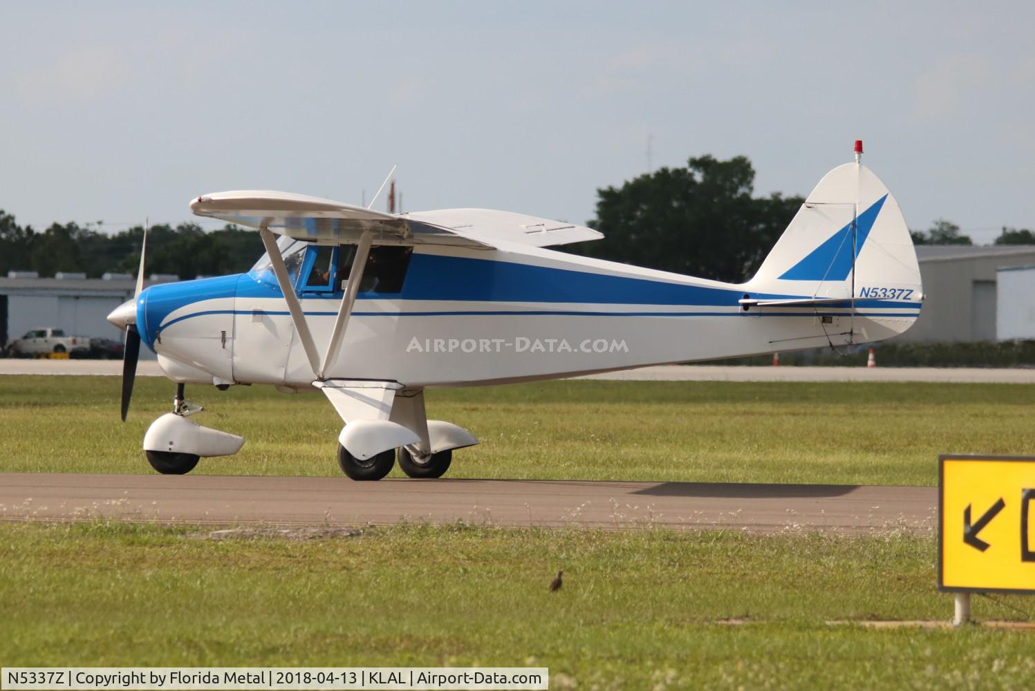 N5337Z, 1961 Piper PA-22-108 Colt C/N 22-9047, PA-22