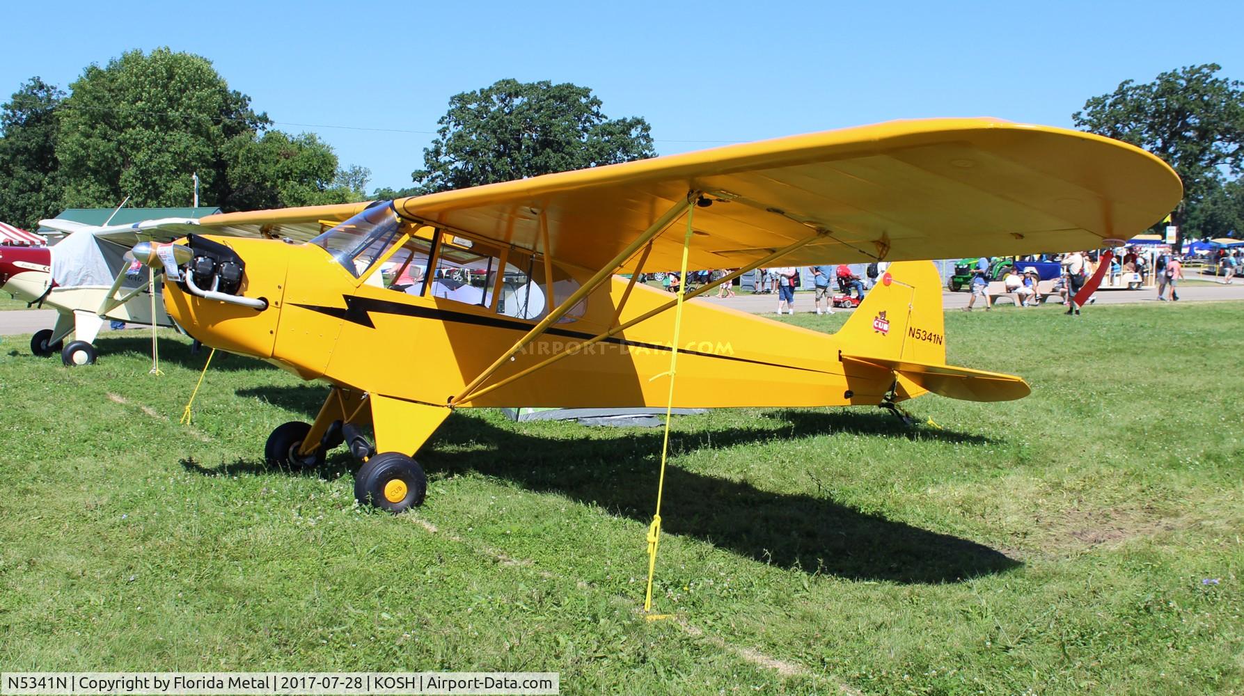 N5341N, 1946 Piper J3C-65 Cub C/N 22020, J3 Cub