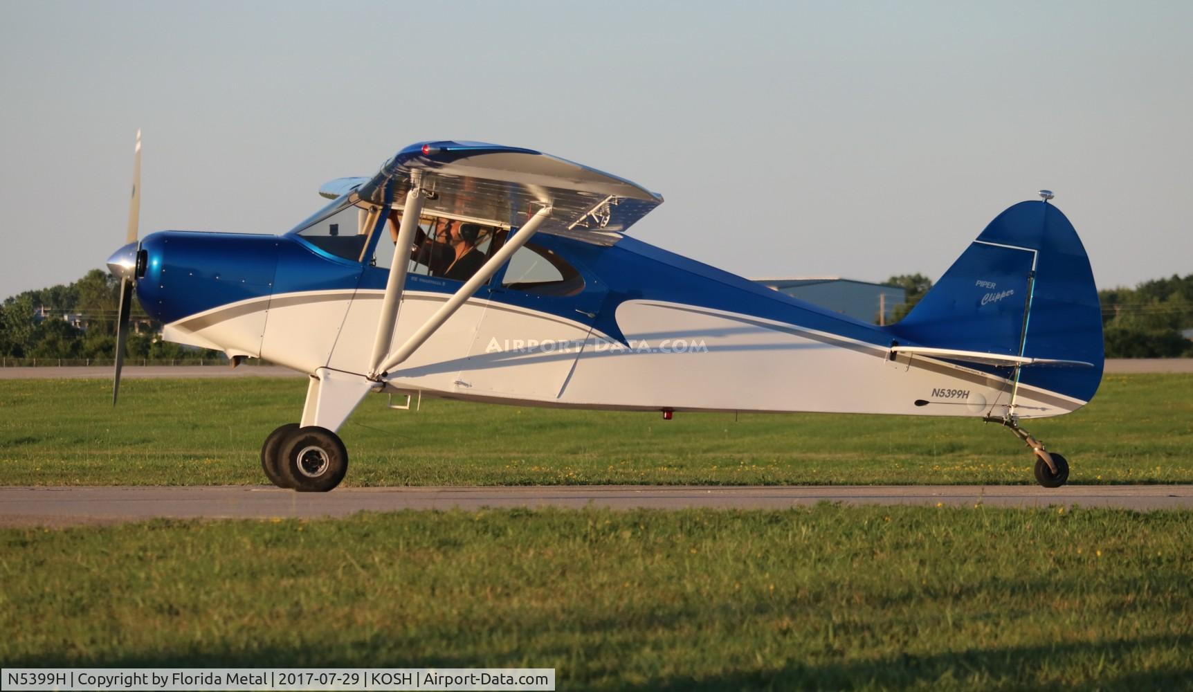 N5399H, 1949 Piper PA-16 Clipper C/N 16-206, PA-16