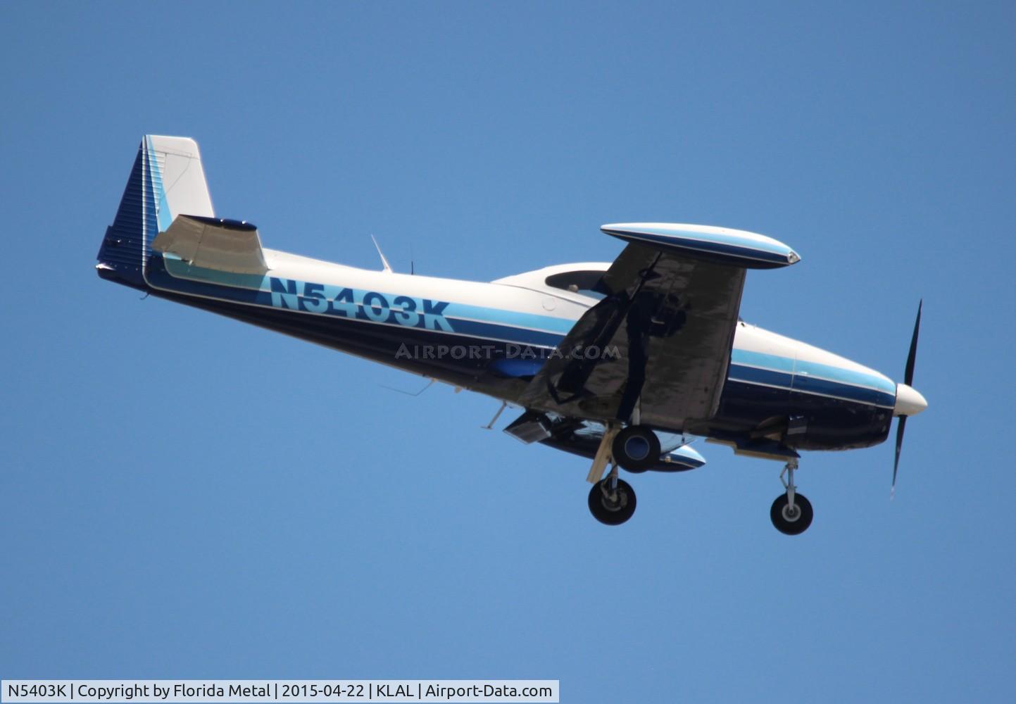 N5403K, 1951 Ryan NAVION B C/N NAV-4-2303B, Navion B