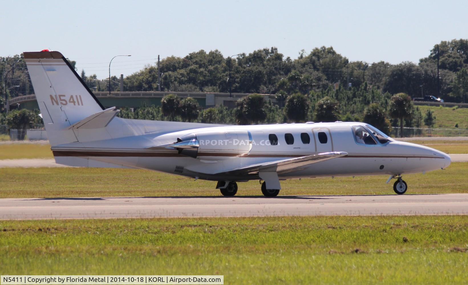 N5411, 1981 Cessna 501 Citation I/SP C/N 501-0225, Citation 501