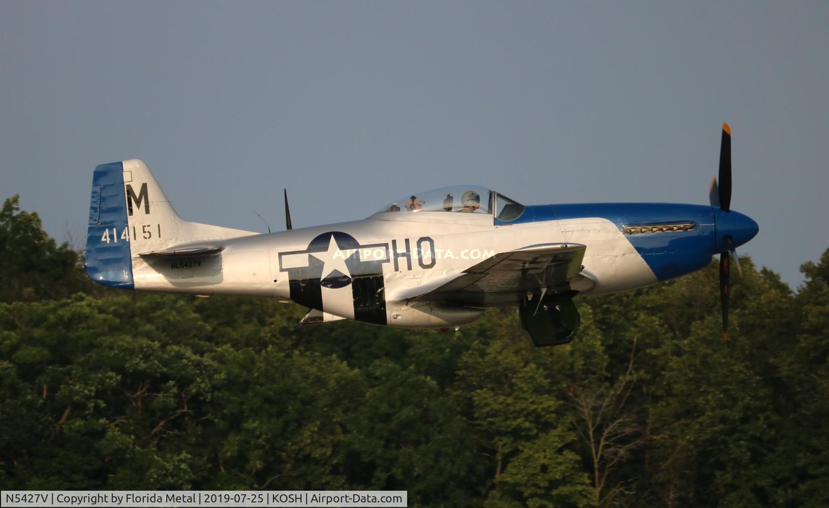 N5427V, 1944 North American F-51D Mustang C/N 44-72942, Petie 2nd